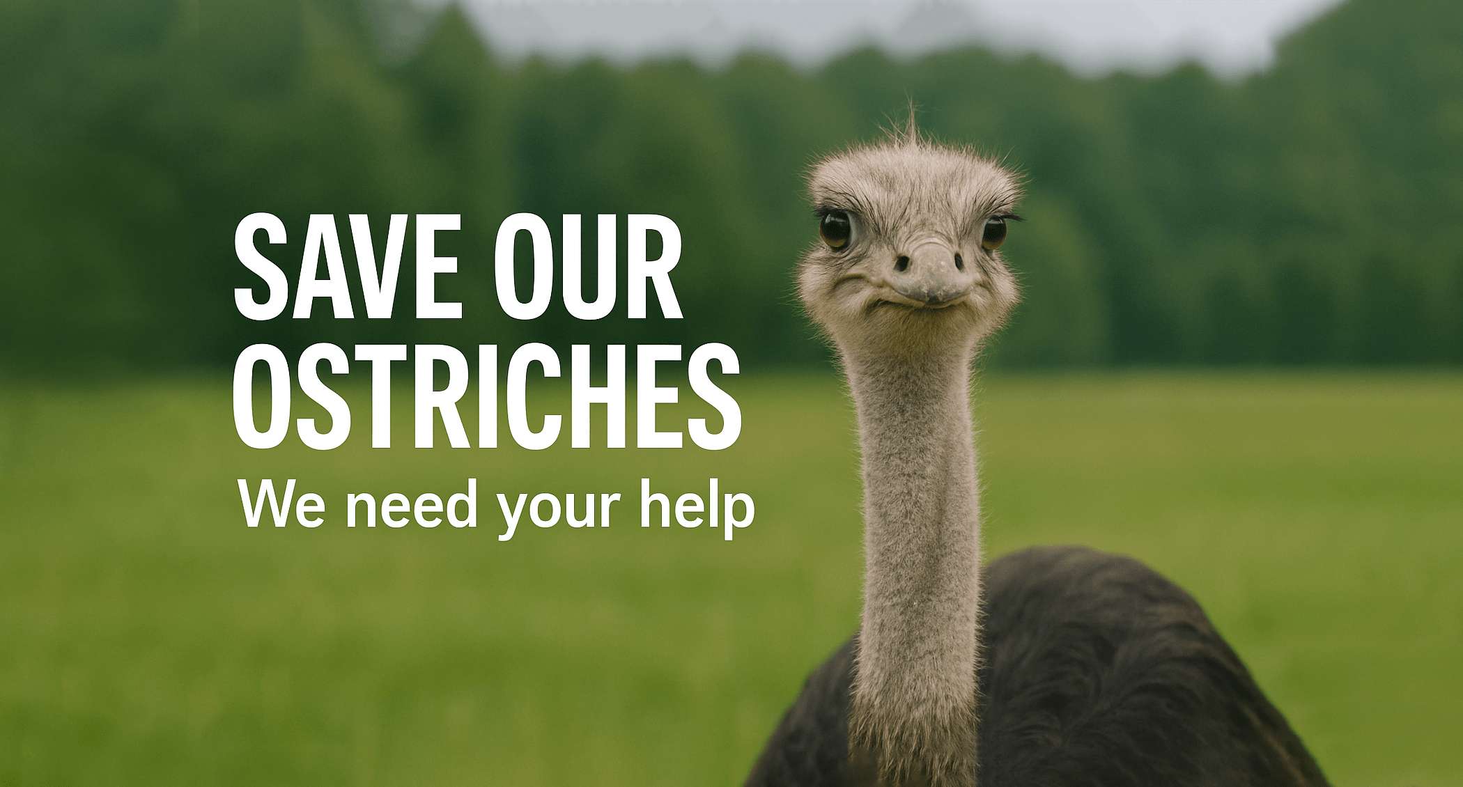 Save our Ostriches - We Need Your Help!