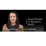 Warrant to Search